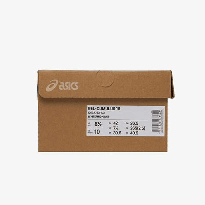 ASICS Gel-Cumulus 16 White Midnight 6