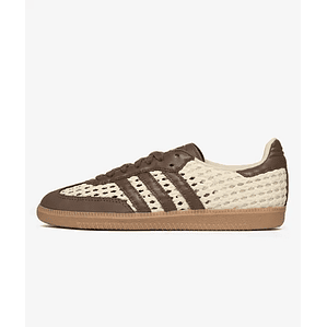 adidas Samba OG Basketweave Cream White Earth Strata (Women's)