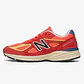 New Balance 990v4 MiUSA Urgent Red Maize - Thumbnail 1