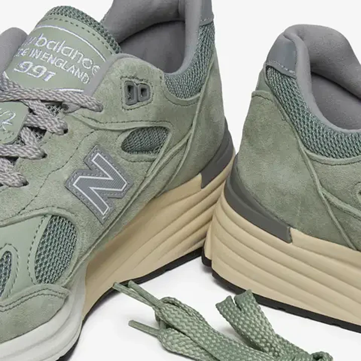 New Balance 991v2 MiUK Sea Grass 4