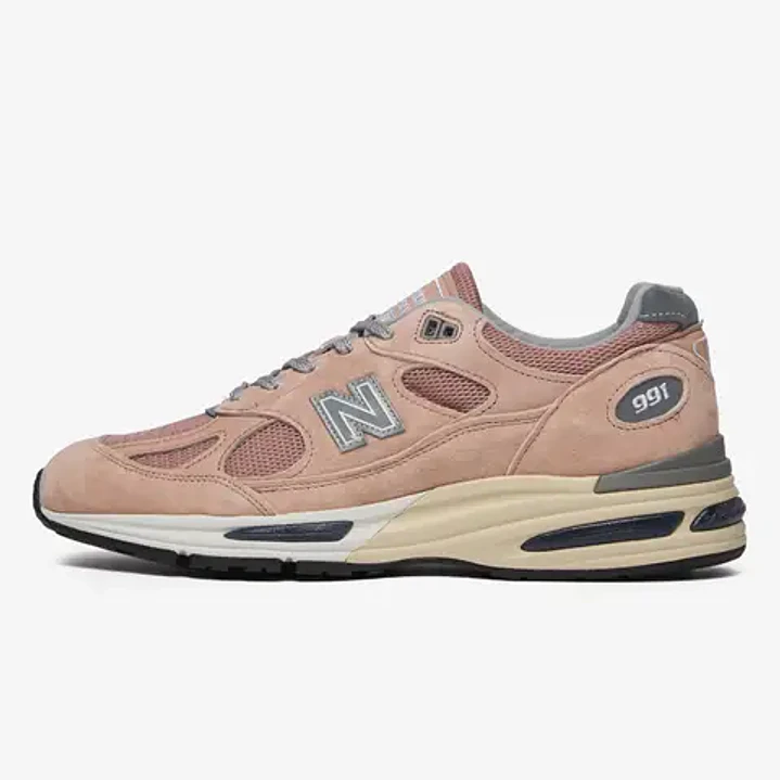 New Balance 991v2 MiUK Mahogany Rose 1