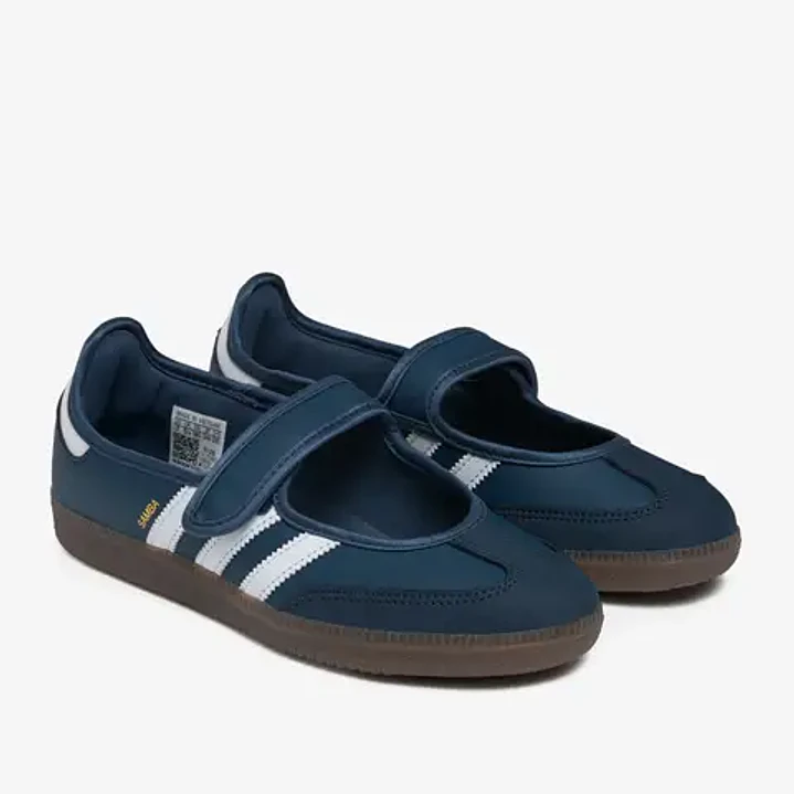 adidas Samba Jane Crew Navy White (Women's) 5