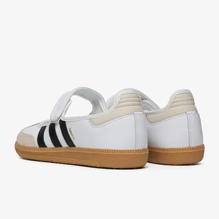 adidas Samba Jane White Black Gum (Women's) 3