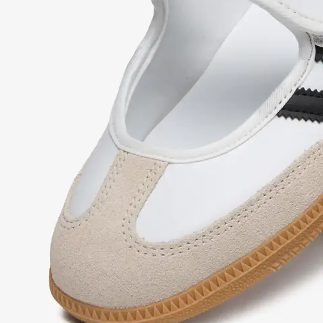 adidas Samba Jane White Black Gum (Women's) 4