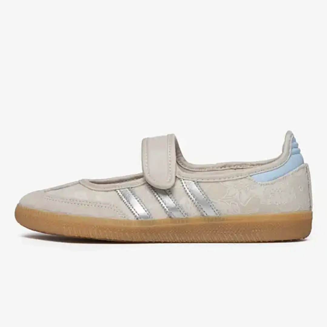 adidas Samba Jane Liberty London Chalk Pearl Silver (Women's) 1