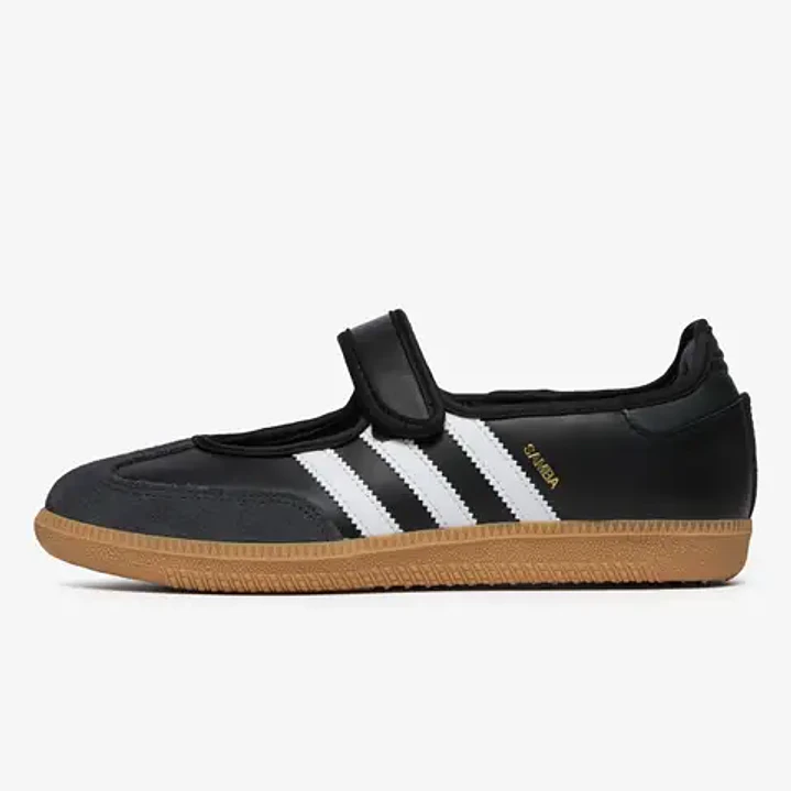 adidas Samba Jane Black White Gum (Women's) 1