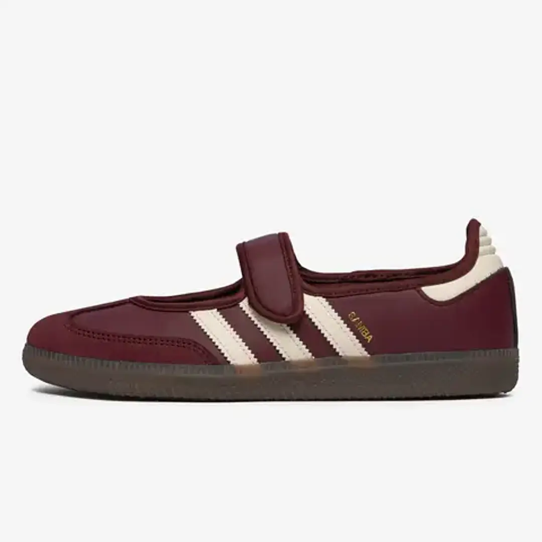 adidas Samba Jane Maroon Cream White (Women's) 1