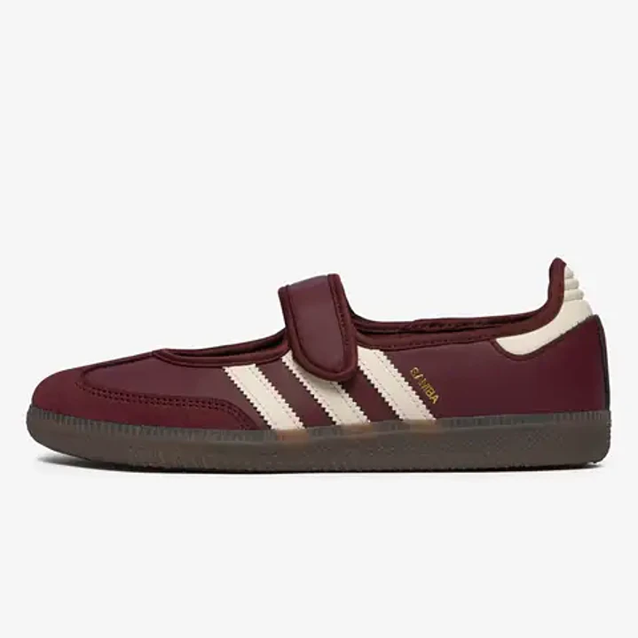 adidas Samba Jane Maroon Cream White (Women's) 1