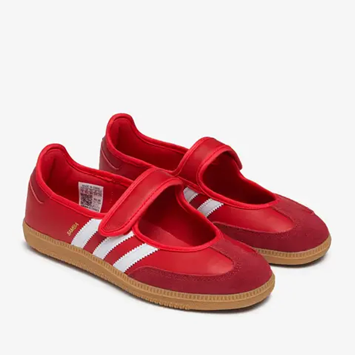 adidas Samba Jane Scarlet White Gum (Women's) 2