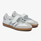 adidas Samba Jane White Silver Metallic (Women's) - Thumbnail 2