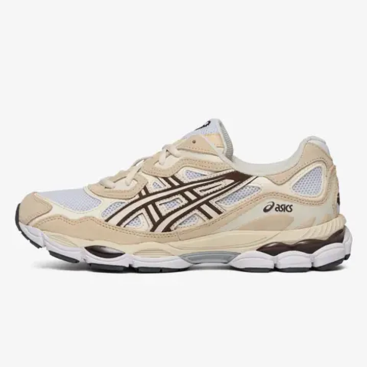 ASICS Gel-NYC White Roasted Coffee 1