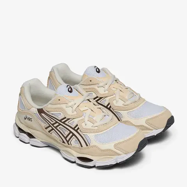 ASICS Gel-NYC White Roasted Coffee 2