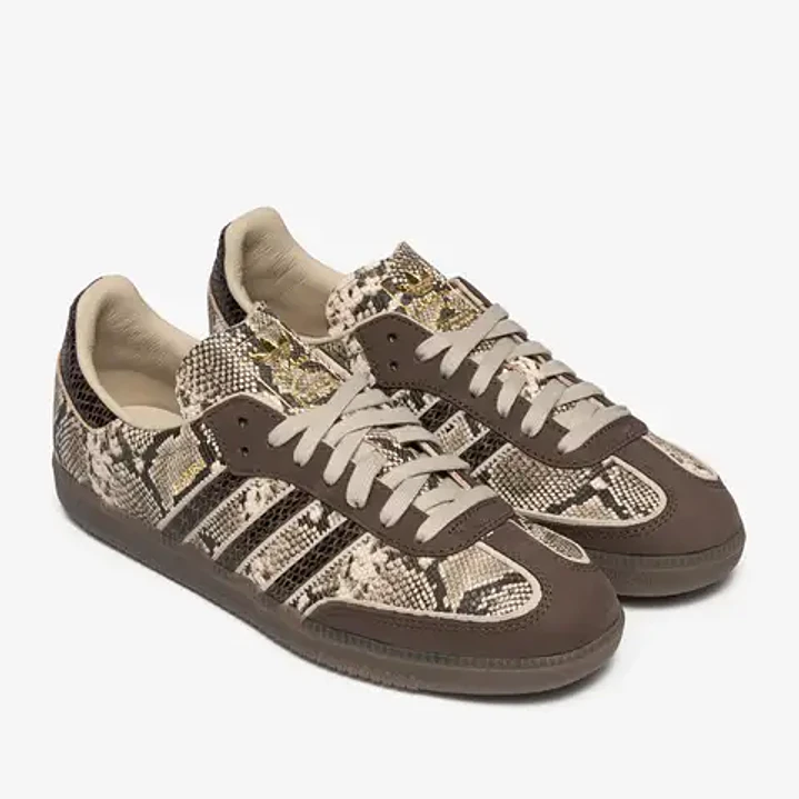 adidas Samba OG Brown Khaki Snakeskin 2