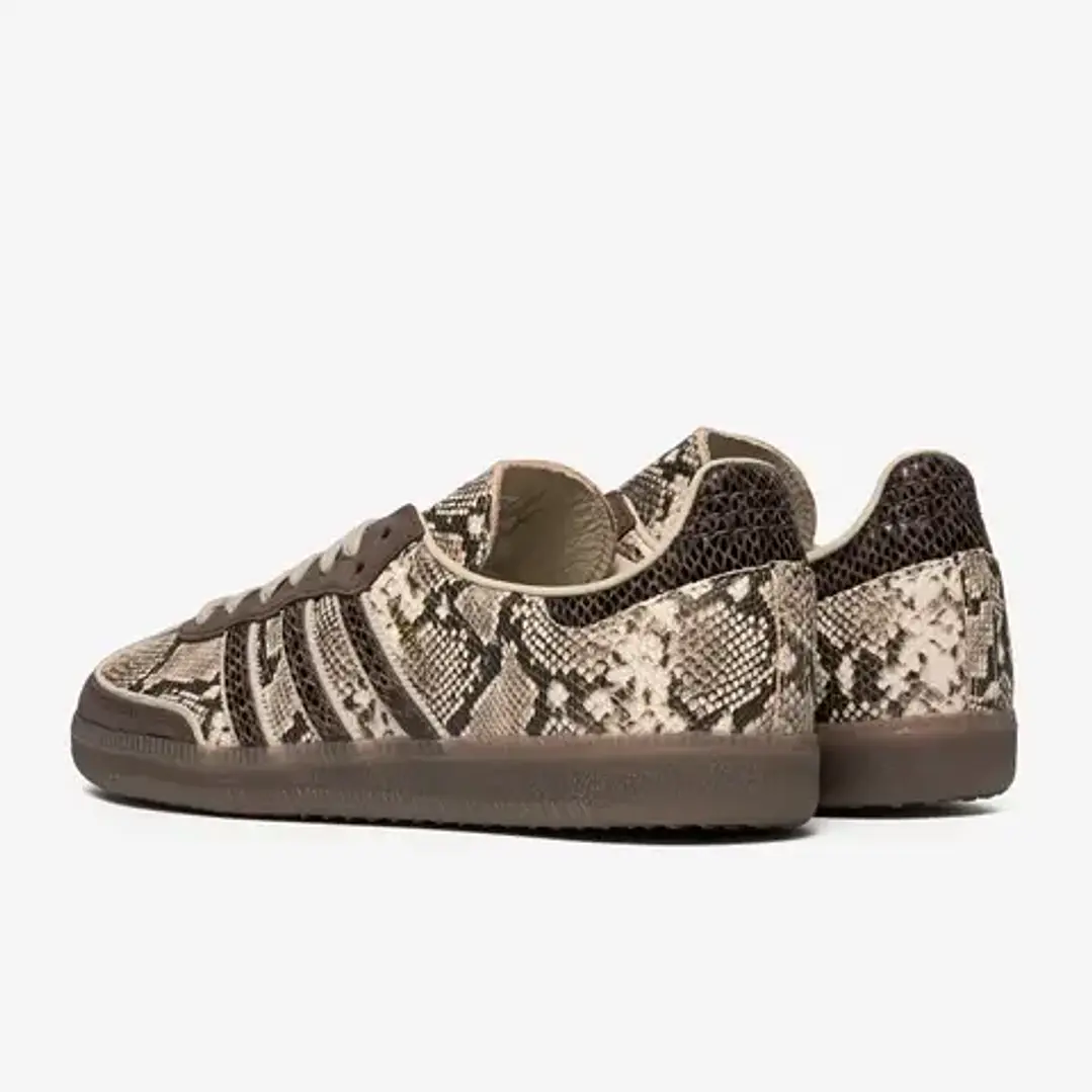 adidas Samba OG Brown Khaki Snakeskin 3