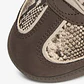 adidas Samba OG Brown Khaki Snakeskin - Thumbnail 4