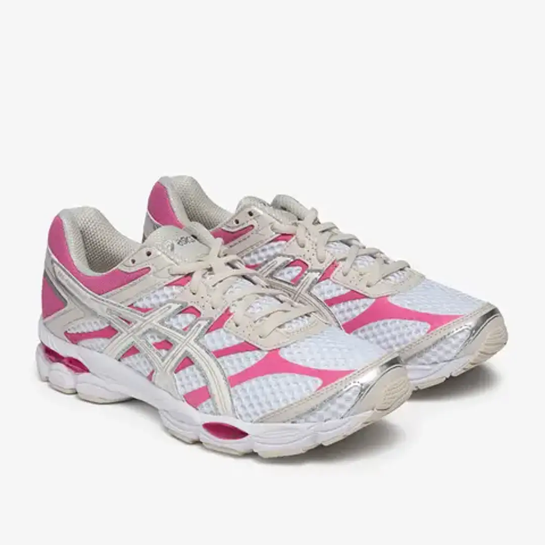 ASICS Gel-Cumulus 16 White Cream Pink 2