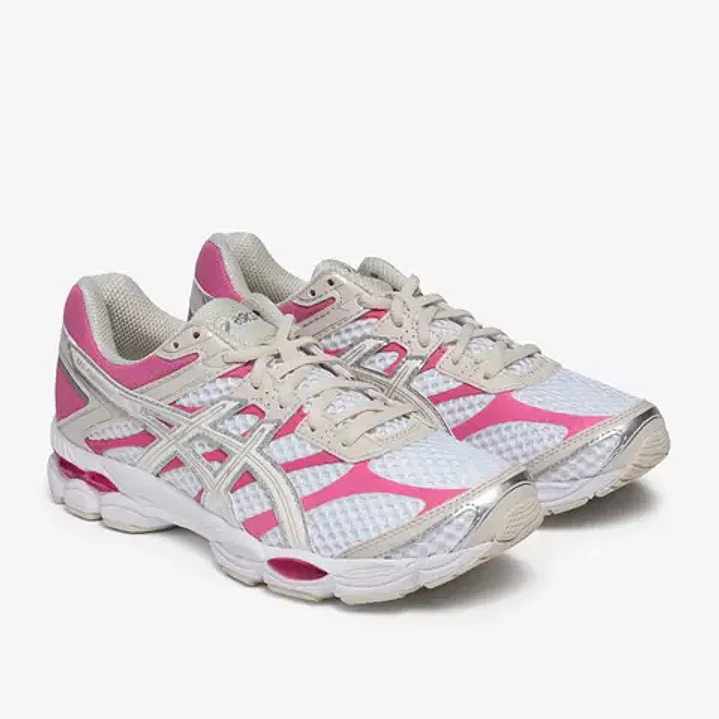 ASICS Gel-Cumulus 16 White Cream Pink 2