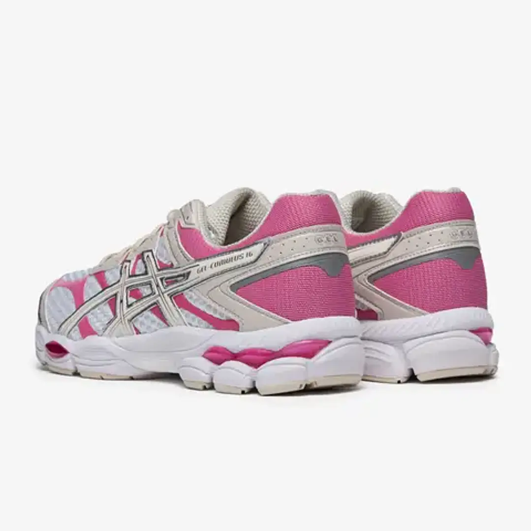 ASICS Gel-Cumulus 16 White Cream Pink 4