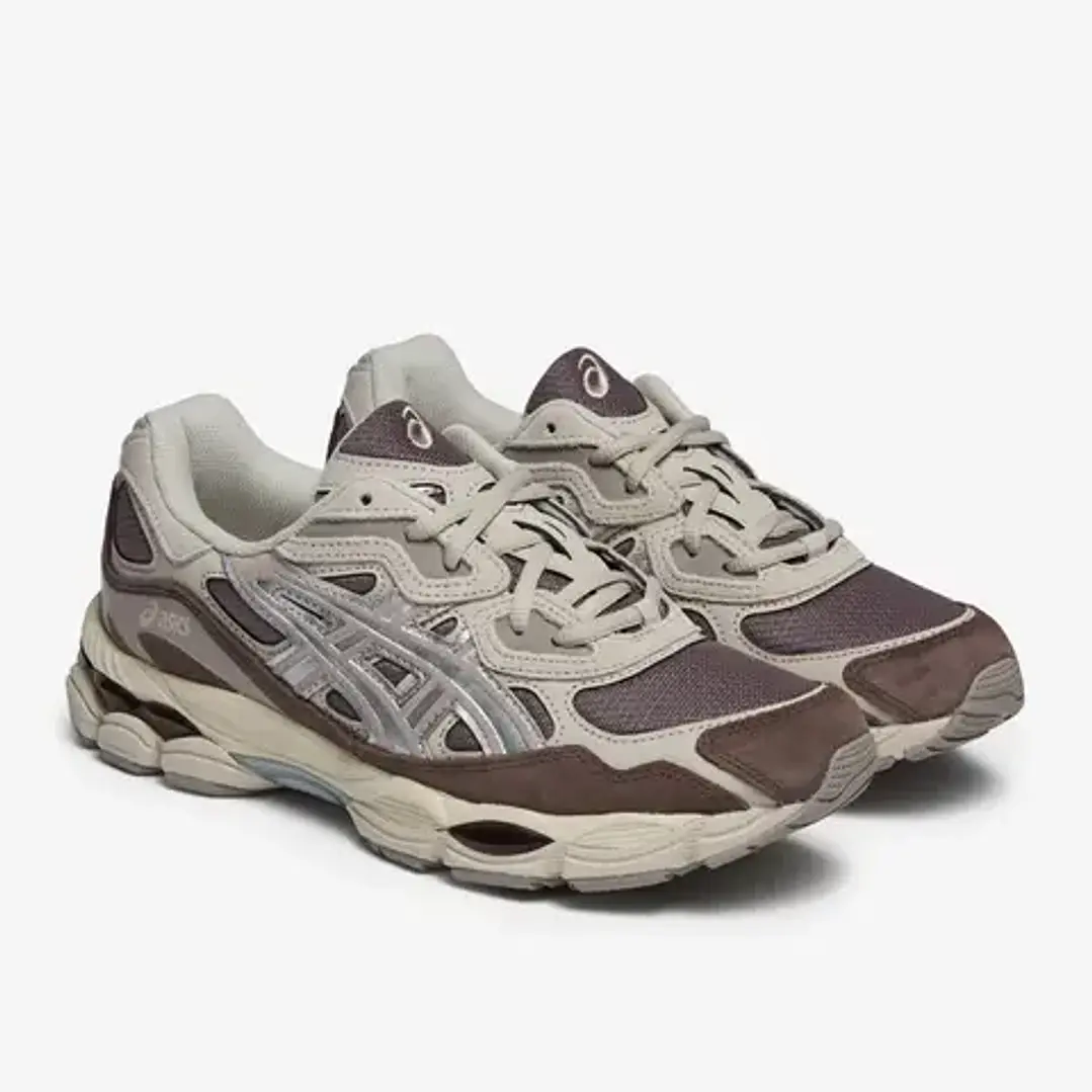 ASICS Gel-NYC Cocoa Powder Pure Silver 2