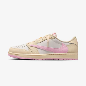 Jordan 1 Retro Low OG SP Travis Scott Shy Pink