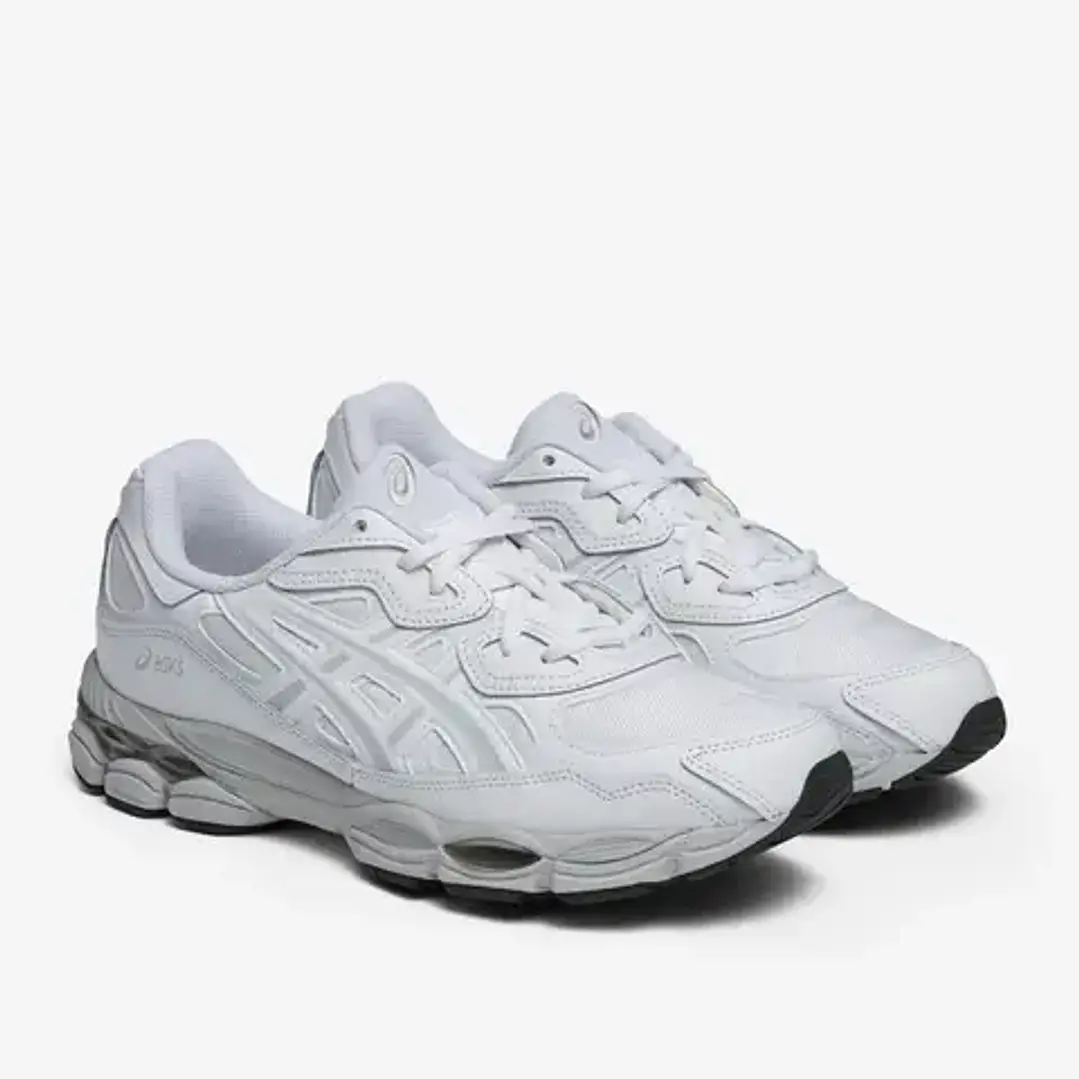 ASICS Gel-NYC White White Glacier Grey 2