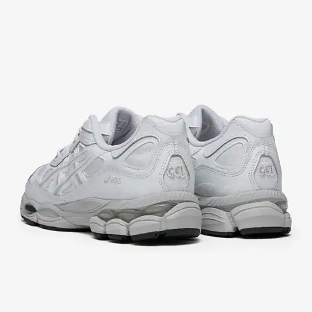 ASICS Gel-NYC White White Glacier Grey 4
