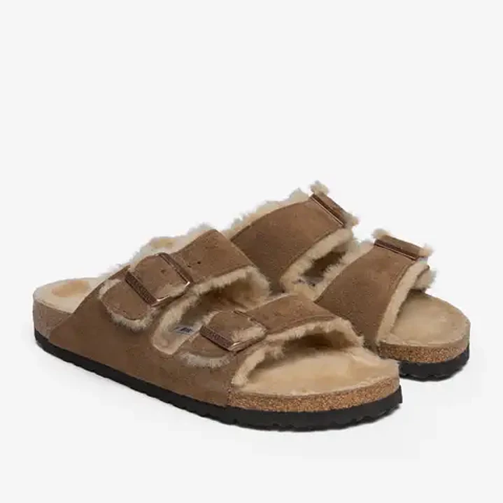 Birkenstock Arizona Shearling SL Castanho 2