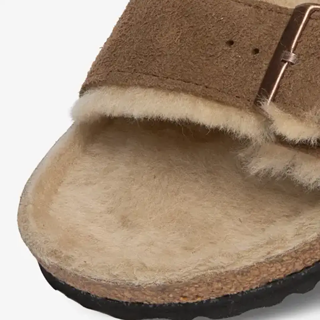 Birkenstock Arizona Shearling SL Castanho 3
