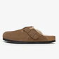 Birkenstock Boston Shearling SL Castanho - Thumbnail 1