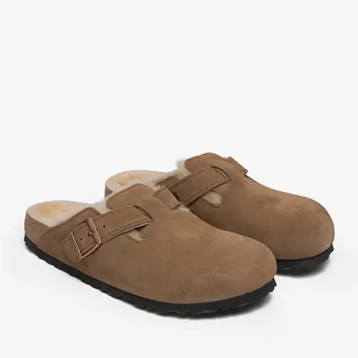 Birkenstock Boston Shearling SL Castanho 2