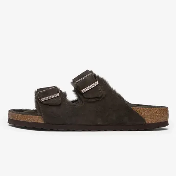 Birkenstock Arizona Sherling Mocca 1