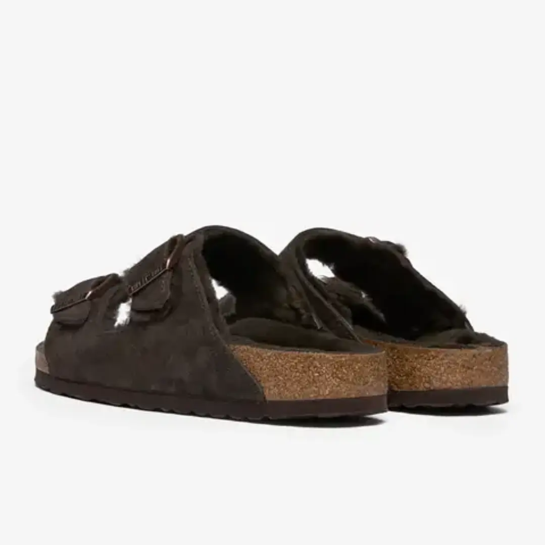 Birkenstock Arizona Sherling Mocca 4