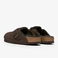 Birkenstock Boston Shearling Suede Mocca - Thumbnail 4