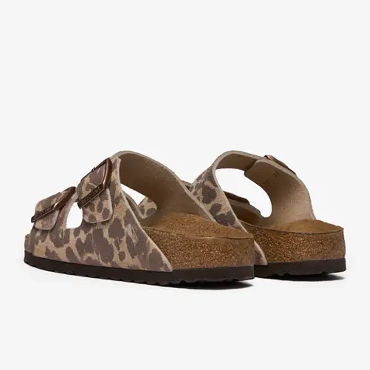Birkenstock Arizona SL Syn Leo Sandcastle 4