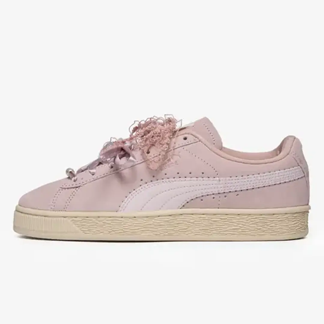 Puma Women's Suede Bloom Misty Pink/Powder Pink 1