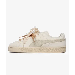 Puma Women's Suede Bloom - Frosted Ivory/Silver Fog