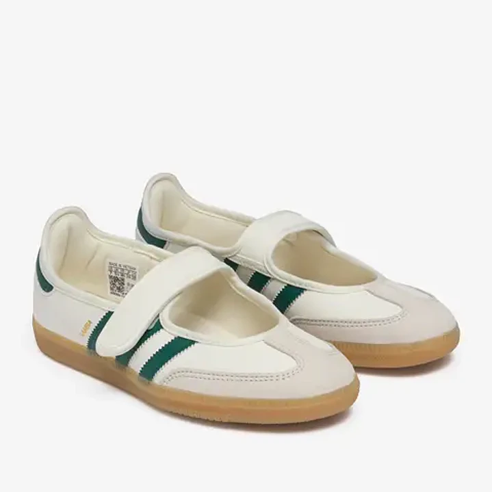 adidas Samba Jane Off White/Collegiate Green 2