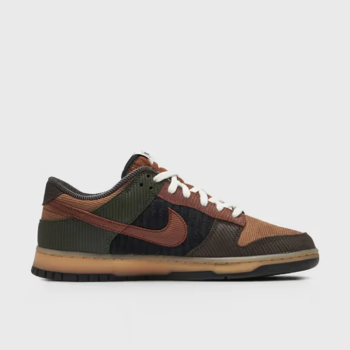 Nike Dunk Low Retro Premium Light British Tan Cinnamon Corduroy 3