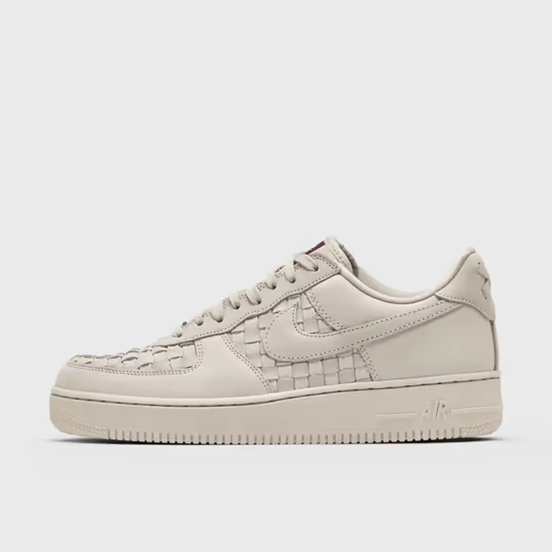 Nike Air Force 1 Low Retro Premium Woven Sanddrift Pale Ivory 1