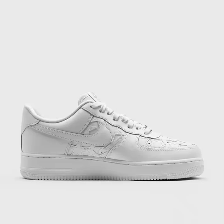 Nike Air Force 1 Low Retro Triple White Stars 3