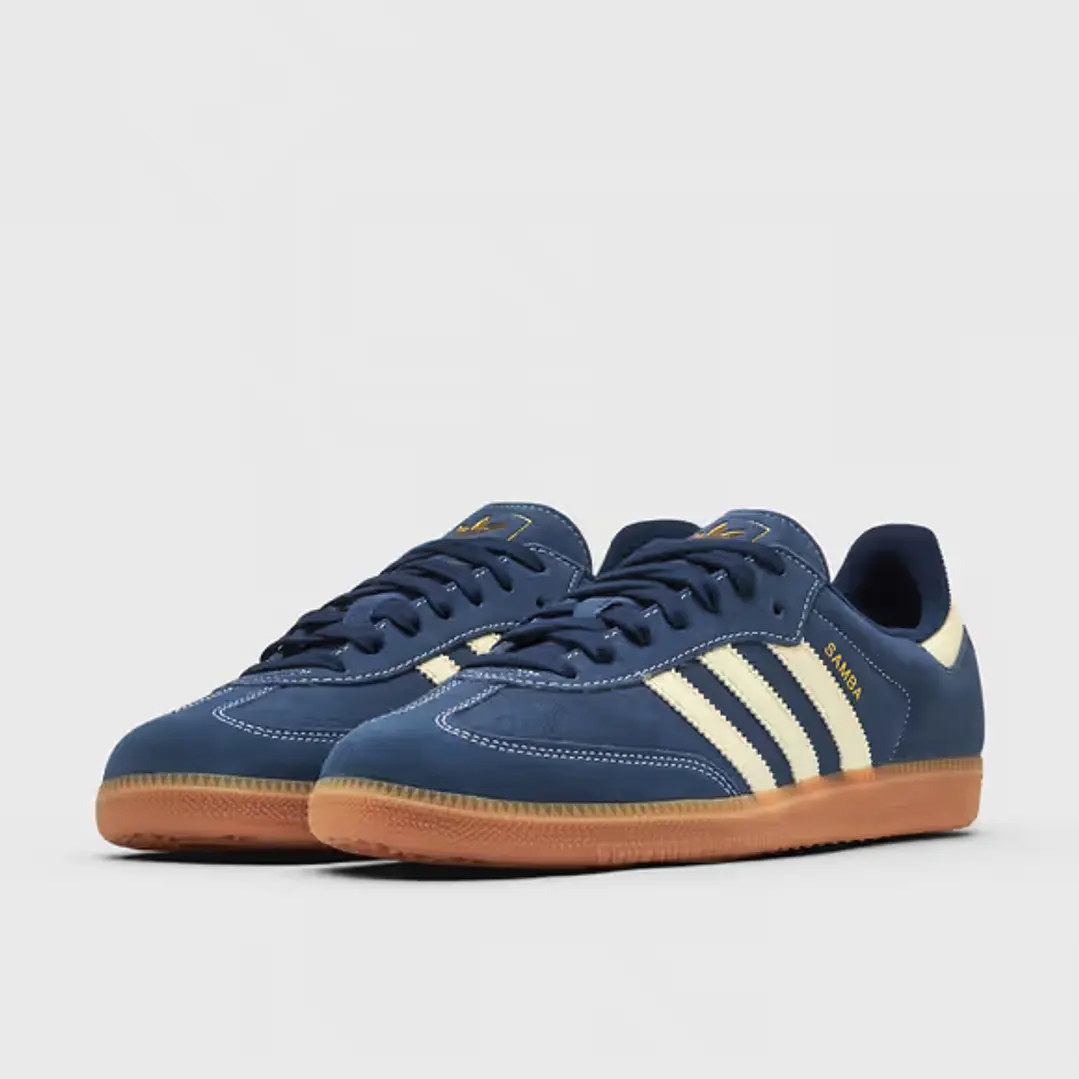 adidas Samba OG Night Indigo Warm Vanilla 4
