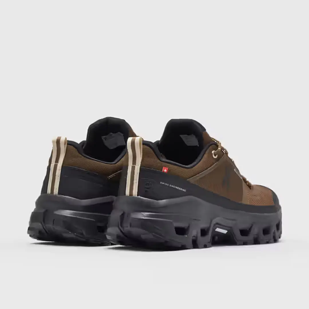 On Running Cloudrock Low Waterproof Earth Black 2