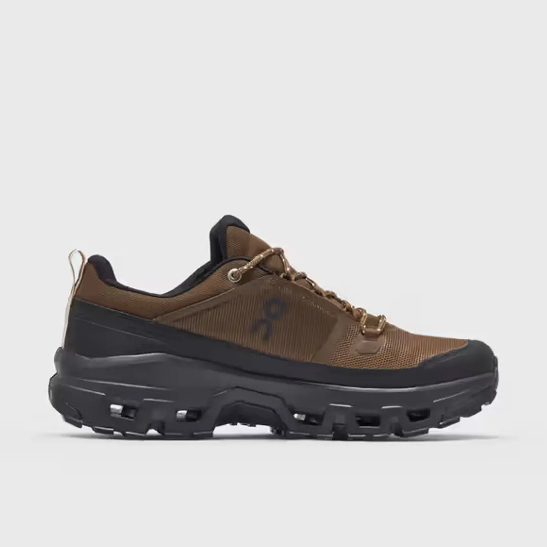 On Running Cloudrock Low Waterproof Earth Black 3