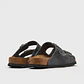 Birkenstock Arizona Suede Leather Charcoal - Thumbnail 2