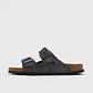 Birkenstock Arizona Suede Leather Charcoal - Thumbnail 1