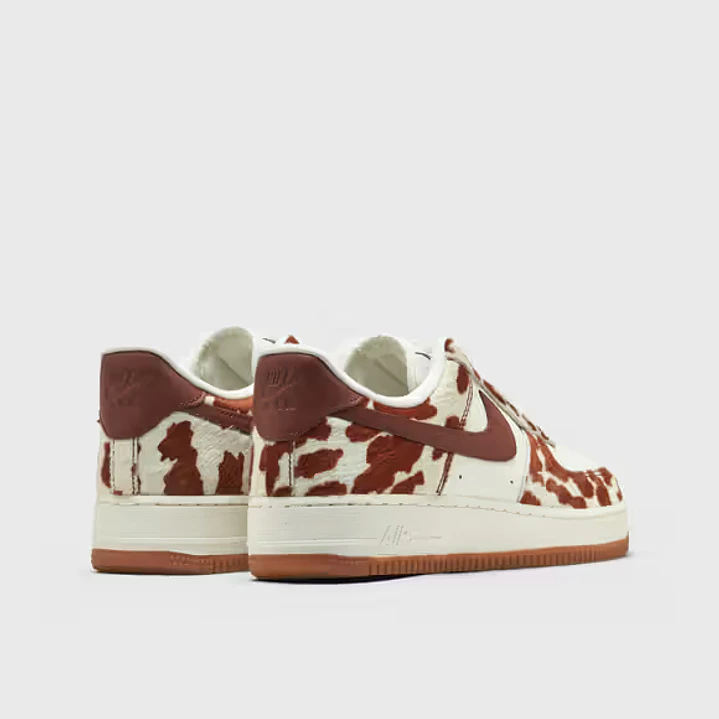 Nike Air Force 1 Low Cow Print Field Brown (Women's) 2