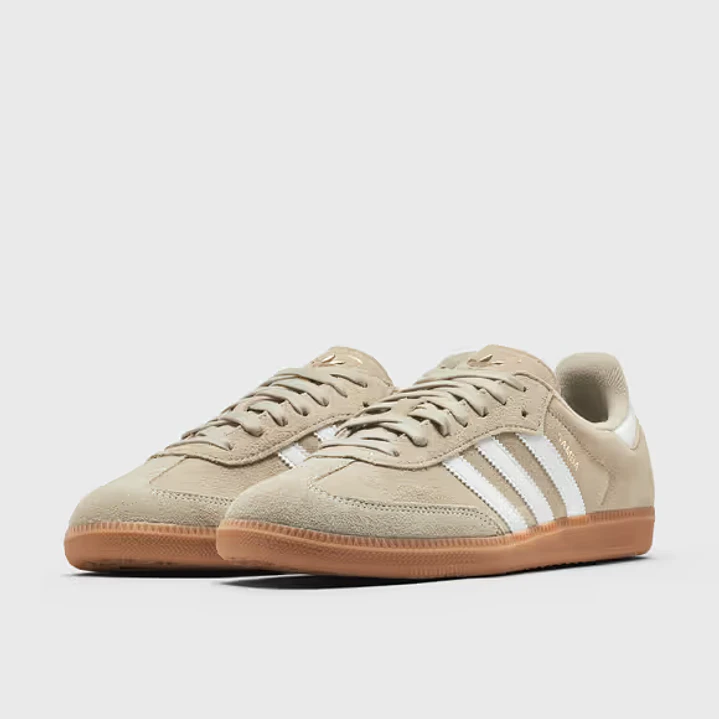 adidas Samba OG Khaki White Gum (Women's) 4