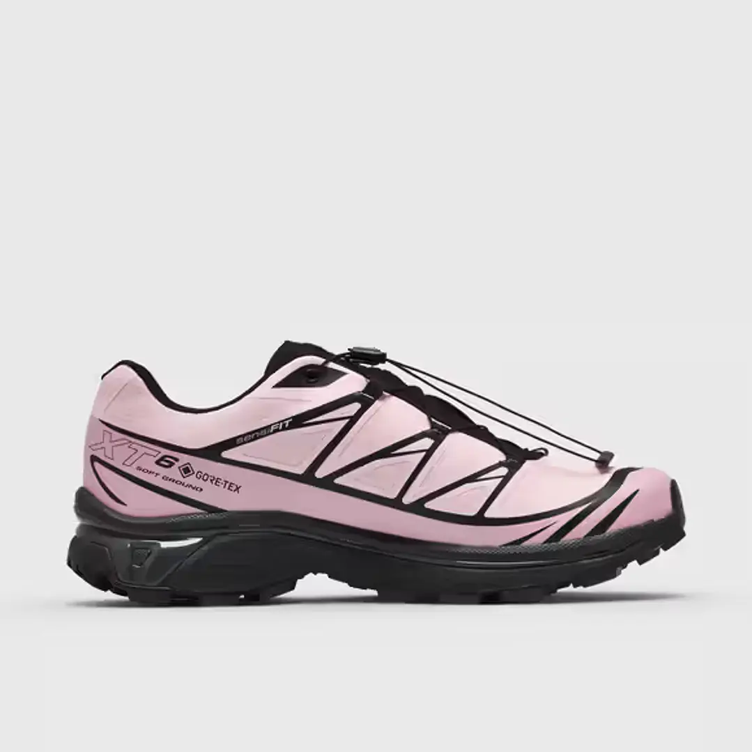 Salomon XT-6 Gore-Tex Black Icy Pink Dawn Pink 3