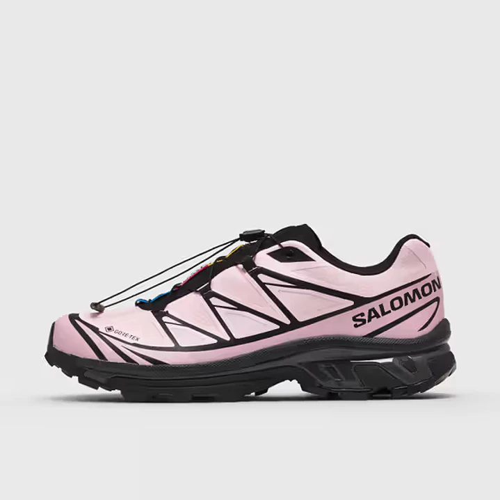 Salomon XT-6 Gore-Tex Black Icy Pink Dawn Pink 1