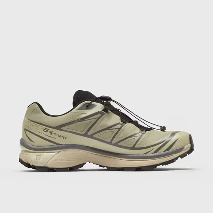 Salomon XT-6 Gore-Tex White Pepper Silver Sage 3